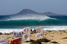 Perfect surf in Cape Verde