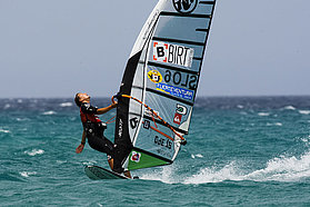 Tine Slabe just misses the final