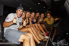 JC in the Limo