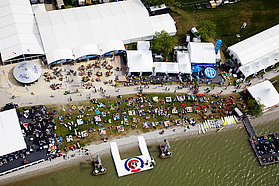 Event site from above