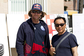 K12 ls Bjorn Dunkerbeck and Mr Han Bjorn Dunkerbeck and Mr Han