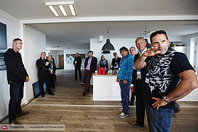 The Prince meets the PWA crew