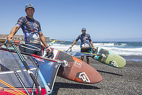 Fanatic Duotone crew on top