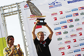 Svein Rasmussen collects the PWA constructors trophy
