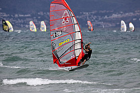 Steve Allen takes second