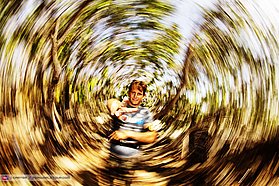 Dieter in a spin