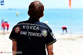 Korea bar tender