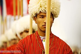Traditional telpek headddess