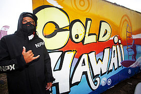 Koster dressed for cold Hawaii