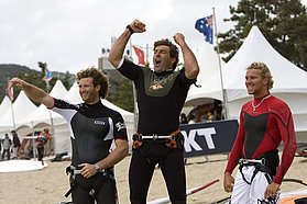 Antoine Albeau gets excited