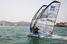 Antoine and Julien crusing