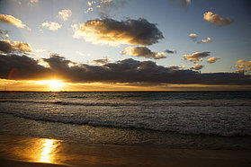 Last Cape Verde sunrise for the PWA