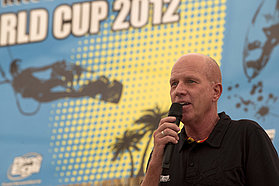 Rene Egli at the opening ceremony