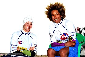 Sarah-Quita and Miriam Rasmussen