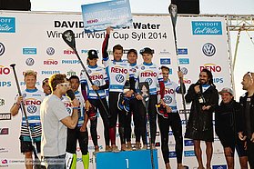 SUP race prize giving ceremony