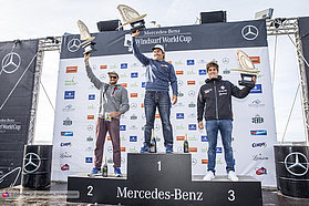 Albeau takes slalom world title