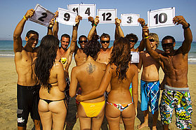 Sailors bikini contest