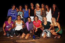 Women's wave tour celebrate in Pozo
