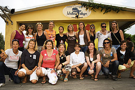 The girls say goodbye to Costa Brava