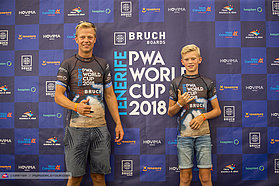 Father and son ready to compete