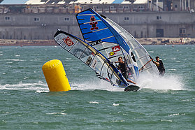 K12 sl Albeau at the first mark Albeau at the first mark