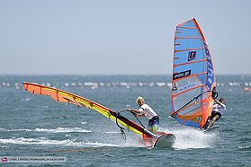 Julien Quentel jibing