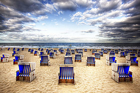The famous Sylt deck chairs