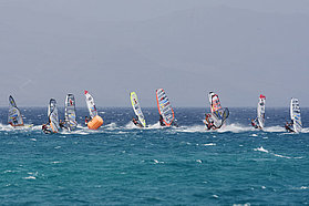 Albeau goes down race nine