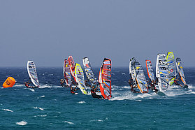 High wind slalom here in Fuerteventura