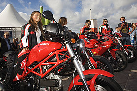 Ducati bikes for the riders