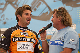 Ross Williams on stage