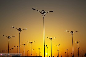 Sunrise in Ashgabad