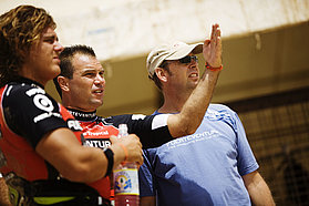 Angulo helps set the course