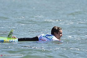 Mattia Fabrizi swimming