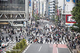 Tokyo crowds