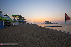 Morning at the beach