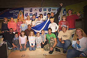 PWA support the Tiree T15 youths