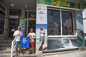 The world cup is in town