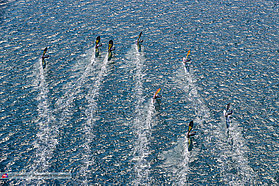 Slalom from above