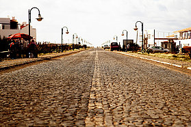 The road to Ponta Preta