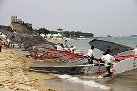 K08 sl Racers line up for the Fun race Racers line up for the Fun race
