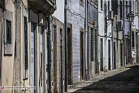 Old town Viana streets