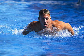 The butterfly stroke from Robby Swift